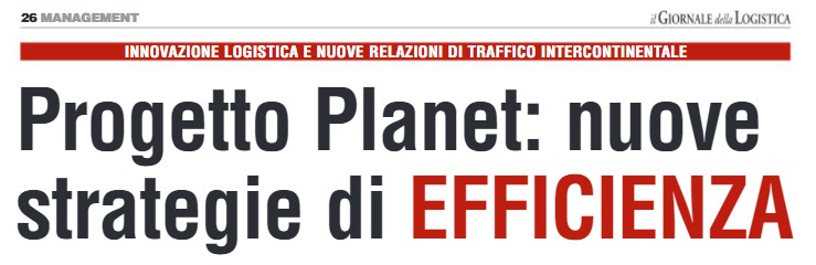 PLANET_Project_Il Giornale della Logistica_Article_H2020_planetproject.eu